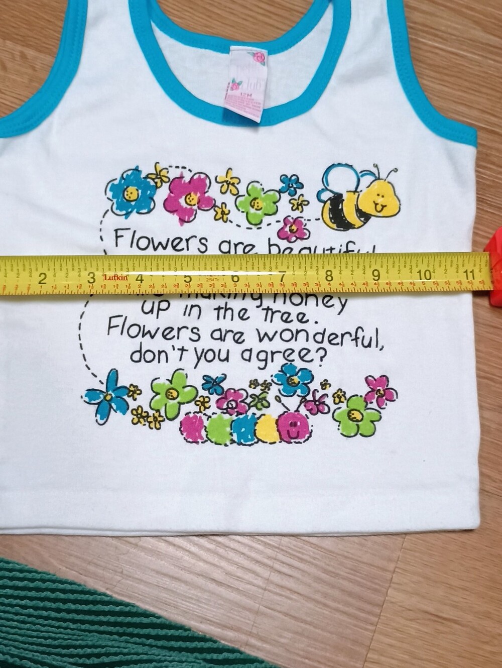 Vintage 1990s Petite Club Children’s Tank Top - Picture 4 of 5